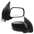 Right Passenger Side Door Mirror For Nissan Frontier 2005 2021 And Pathfinder 2012 Manual Folding Black Power Glass Ni1321153