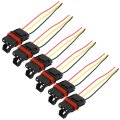 Saihisday 6 Pcs Pulse Power Plug Pigtail Connector Replacement For Polaris Ranger Xp 1000 2018-2021 Rzr Rs1 Pro 2018-2020 