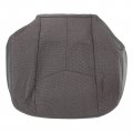 Autokay Front Bottom Top Cloth Seat Cover Gray For Gmc Sierra 2003004 2005 2006 2007 2 Pcs And 2 Back Vinyl