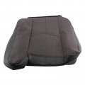 Autokay Front Bottom Top Cloth Seat Cover Gray For Gmc Sierra 2003004 2005 2006 2007 2 Pcs And 2 Back Vinyl