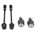 A-premium Set Of 4 Front Upper Ball Joint Rear Sway Bar Link Compatible With Ford F-250 1985-1996 Hd 1997 F-350 1985-1997 4wd