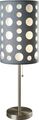 Milton Greens Stars Seneca Retro Table Lamp 30-inch Gray 