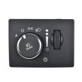 Automobile Master Power Headlamp Control Switch With Fog Lamp For 2010 2011 300 And 2014 Challenger 68189148aa Black Plastic