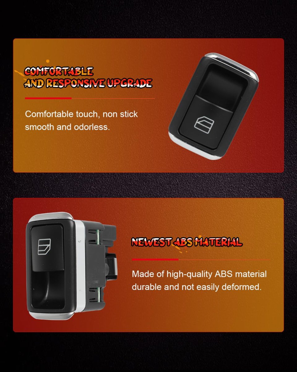 Power Window Switch A2049058102 Front Right Or Rear Side Control For Mercedes Benz B Class C Cla Cls E Gl Gla Ml Sl