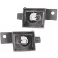 License Plate Light Pair For Gmc Sierra 2500 3500 Hd 2015 To 2024 Rear Driver And Passenger Side Chrome Capa Certified 