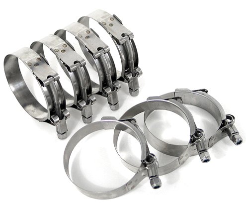 Hps Sstc-108-116 108mm 116mm Stainless Steel T-bolt Clamp For 4 Hose