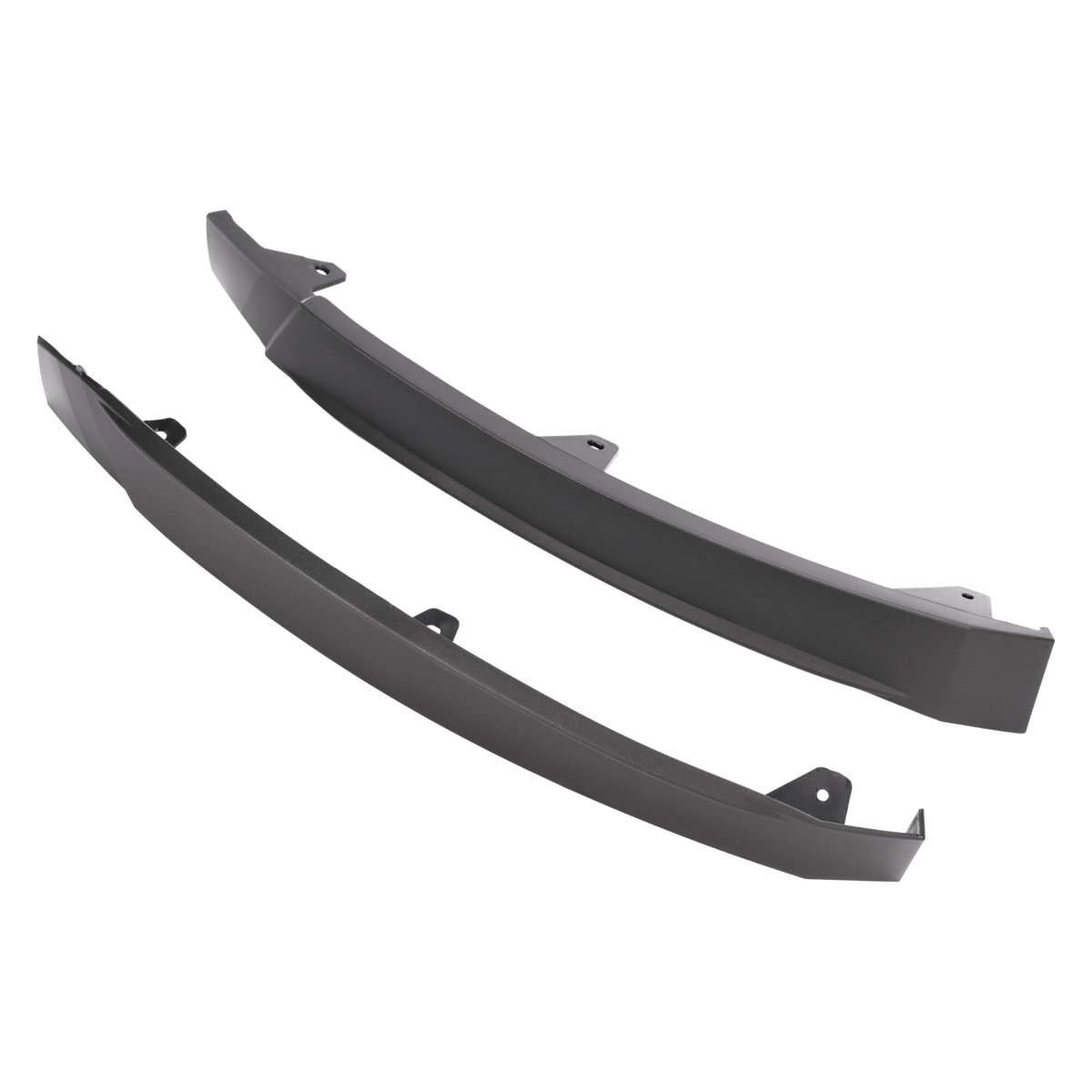 Front Bumper Valance Deflector For 2014 2020 Chevy Chevrolet Impala Driver And Passenger Side Pair Black Pp Plastic Go-4376