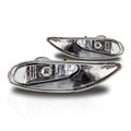 Winjet Wj30-0047-09 Clear Lens Fog Light Kit Toyota Camry Corolla Solara Wiring Included