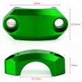 Topteng 7 8 Brake Master Cylinder Clutch Clamp Cover For 22mm Standard Bar Suzuki Dr-z400s 2000-2020 Gsx-r600 2001-2020
