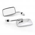 Topteng Rear Side View Mirror Rearview Mirrors Chrome For Honda Nv400 Shadow 1992-1997 Nv750 1999-2001 Vt400 400 Vt1100 1100