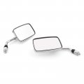 Topteng Rear Side View Mirror Rearview Mirrors Chrome For Honda Nv400 Shadow 1992-1997 Nv750 1999-2001 Vt400 400 Vt1100 1100