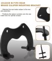 1912496 Front M-type Rear Brake Caliper Mounting Bracket For 2014-2017 Polaris Ranger Crew 900 Rzr Xp 4 1000 Braking Syste