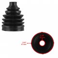 Caltric 2 Front Axle Inner And Outer Cv Boot Kit Compatible With Polaris Ranger Crew 800 4x4 Efi 2010