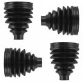 Caltric 2 Front Axle Inner And Outer Cv Boot Kit Compatible With Polaris Ranger Crew 800 4x4 Efi 2010