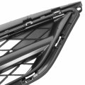To1200340 Factory Style Front Bumper Grill Grille Assembly With Moulding Compatible Toyota Corolla Canada 2011-2013 Matte Dark