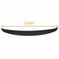 Ecotric Rear Trunk Spoiler Compatible With 2007-2015 Infiniti G35 G25 G37 Q40 4 Door Sedan Model Wing Lip Body Kit Carbon Fiber