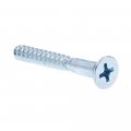 Prime-line Wood Screws Flat Head Phillips Drive 9 X 1-1 2 In Zinc Plated 50 Pack 