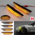 Side Fender Light Dynamic Led Marker Lamp Turn Signal Indicator Assembly Parkings Blinker Light Replacement For Gtr Gt-r R35