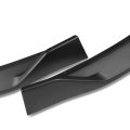 Auto Dynasty 3pcs Stp-style Car Front Bumper Lip Spoiler Wing Body Kit Compatible With Optima 14-15 Matte Black
