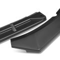 Auto Dynasty 3pcs Stp-style Car Front Bumper Lip Spoiler Wing Body Kit Compatible With Optima 14-15 Matte Black