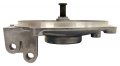 Cru Brand Rear Brake Shoe Plate Panel Compatible With 1997-up Trx 250 Recon 250x 250ex Sportrax