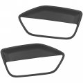 Hecasa Plastic Pair Door Panel Insert Card Covers Kit Compatible With 2005-2009 Ford Mustang Abs Passenger Side Driver