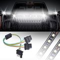 Gtp Flat 4 Pin Y-splitter Adapter Trailer Extension Harness Connector For Led Tailgate Light Bar Trailers Accessory Towing