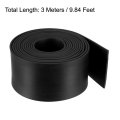 Solid Rectangle Rubber Seal Strip 60mm Wide 3mm Thick 3 Meters Long Black Epm Weatherproof Soundproof And Water 9 84 Ft