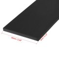 Solid Rectangle Rubber Seal Strip 60mm Wide 3mm Thick 3 Meters Long Black Epm Weatherproof Soundproof And Water 9 84 Ft