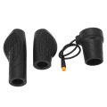 Electric Bike Throttle Grip For Enhanced Control Universal Half Accelerator Improved Riding Experience 1