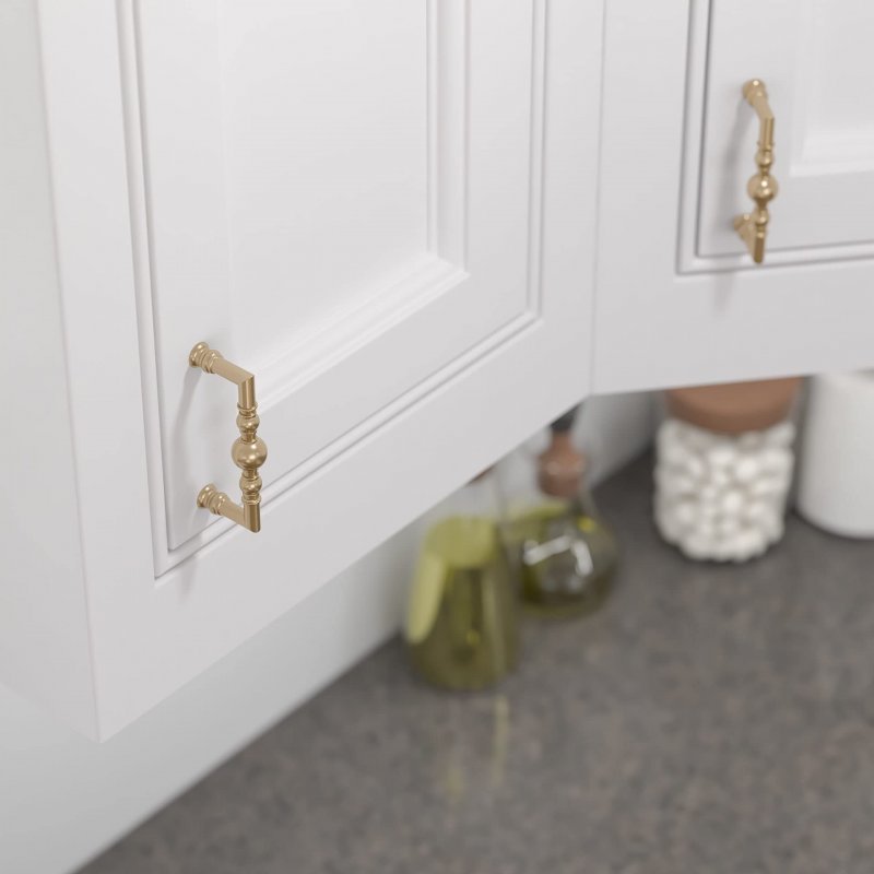 Richelieu Hardware Bp878996chbrz Pull Firenze Collection 3 4 In Champagne Bronze
