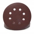 Seroni 10 20pcs 5 Inch 8 Hole Round Sandpaper 125mm Flocking Sanding Discs Hook And Loop Sand Sheets Grit 40-2000 Polishing
