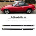 2pcs Left Right Weatherstrip Window Molding Trim Sill Seal Belt Na01 58 810f For Miata 1990 To 2005