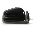 Mirror W O Blind Spot Right Passenger Side For Benz Ml350 Gl450 2010 2011 2012 Black 