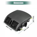 X Autohaux Center Dash A C Air Vent Outlet Panel For Toyota Corolla 2008-2013 55663-02060 55670-02160 Car Automotive