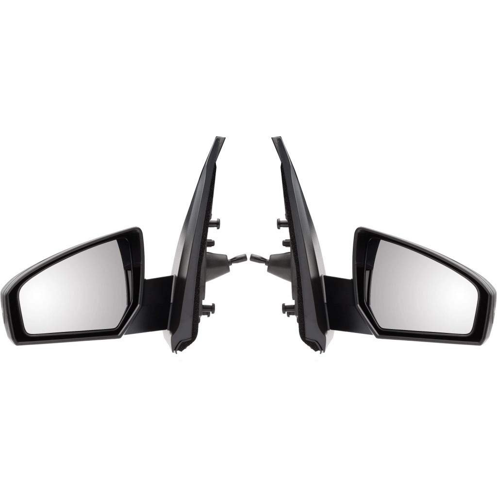 Door Mirror Pair For Nissan Sentra 2007 2008 2009 2010 2011 2012 Driver And Passenger Side Manual Non Heated Paint To Match
