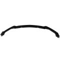3pcs Front Bumper Lip Spoiler For Infiniti Q50 Base Model 2014 2017 Glossy Carbon Look Pp Body Kit 