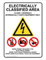 Compliancesigns Plastic Electrical Warning Sign 14 X 10 In With English Text White 