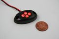 Led Light Red Small 4 Dome Utility Fixture 