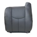 Driver Top Lean Back Replacement Leather Seat Cover Dark Gray 692 Or 69i For Chevy Gmc Tahoe Yukon Suburban Sierra 2003 2004 