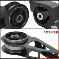 A-premium Front And Rear Engine Motor Mounts Compatible With Honda Fit 2007-2008 L4 1 5l Manual Transmission 2-pc Set