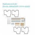 Waltyotur 4pcs Carburetor Rebuild Repair Kit Replacement For Honda Cbr600f F4 1999-2000