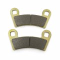 Disc Brake Pad Set For Polaris Outlaw 525 And Ranger 800 Rzr Front Rear Gold Ceramic Brass Alloy Pads 