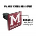Morehouse College Primary Logo Tow Trailer Hitch Cover Plug Insert 1 4 Inch 25