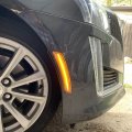 Amber Led Front Side Marker Lamps Replacement For 2014-2020 Cadillac Cts 2015-2020 Ats Clear Lens Turn Singal Lights Kits 