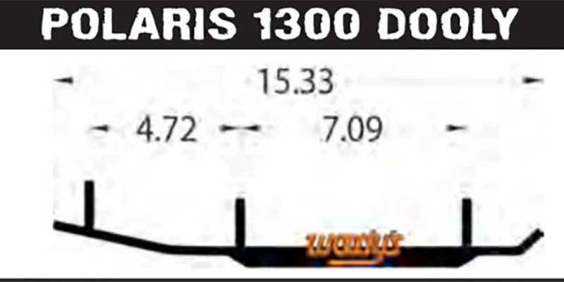 Woodys Dooly 6 For Polaris 550 Indy Lxt Adventure Voyageur 155 2014-2018