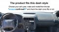 Custom Fit Dashboard Cover Mat Pad Carpet For Chevy Chevrolet Camaro 1997 1998 1999 2000 2001 2002 Black Polyester Yiz807882y38