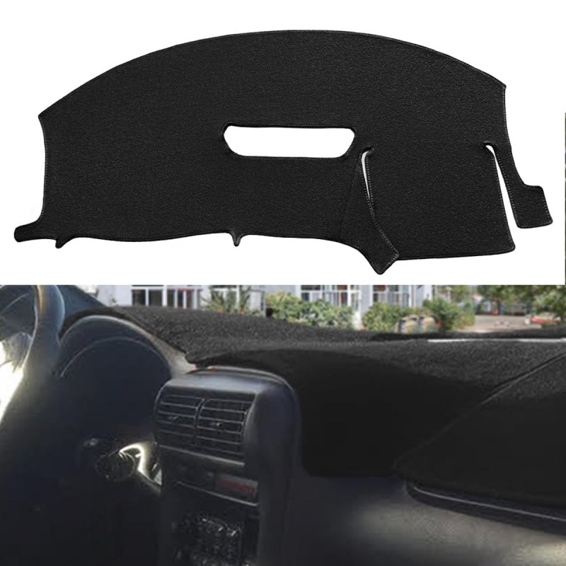 Custom Fit Dashboard Cover Mat Pad Carpet For Chevy Chevrolet Camaro 1997 1998 1999 2000 2001 2002 Black Polyester Yiz807882y38