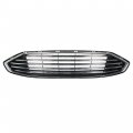 Waltyotur Front Bumper Upper Lower Grille Assembly Replacement For Ford Fusion 2017 2018 Hs73-8200