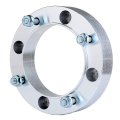 4x156 Wheel Spacers 1 5 In For Polaris Outlaw 50 2008 2013 131mm Bore Hubcentric Adapters Silver 2pcs With Lugs 3 8 Threaded 